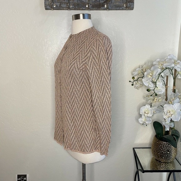 Brenda French by French Rags Knit Coral Cardigan - Picture 2 of 8